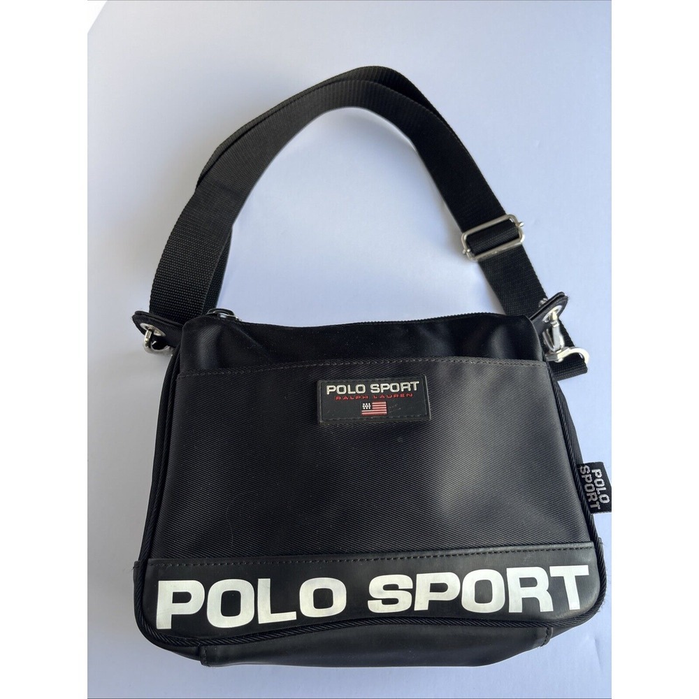 Vintage 90s Ralph Lauren Polo Sport Messenger Bag Cityboy Limited Edition Iconic